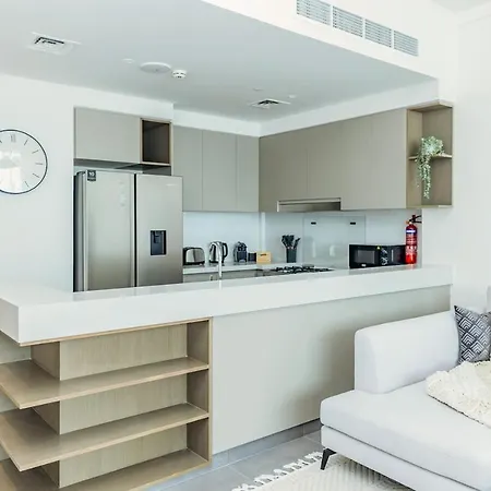 Higuests - Creekside Stylish 3Br Apartment With Views Dubai Exterior photo