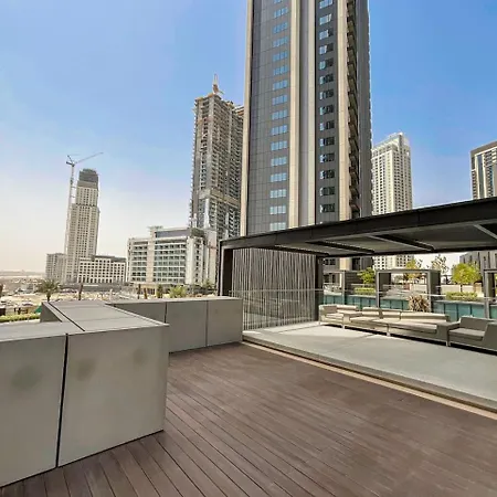 Higuests - Creekside Stylish 3Br Apartment With Views Dubai Exterior photo